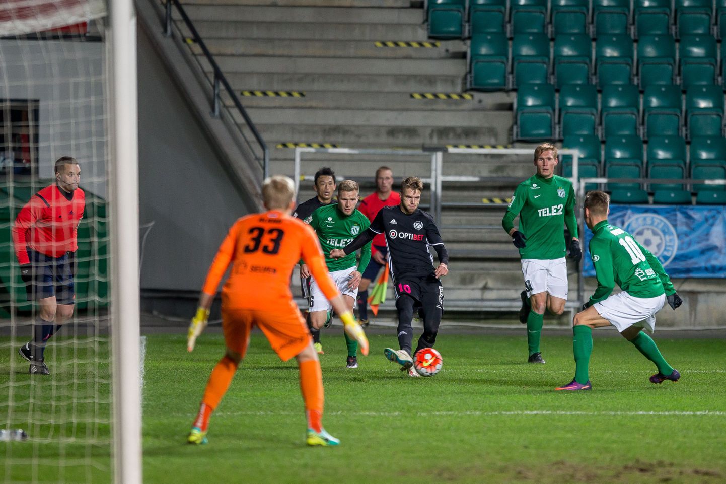 FC Flora vs Nõmme Kalju.