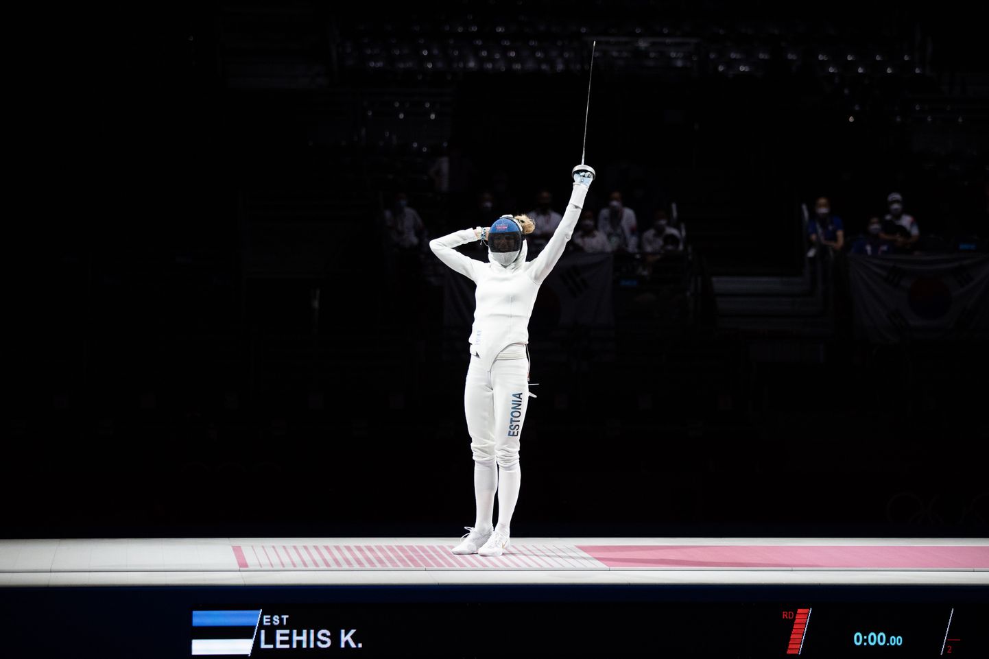 Катрин Лехис обеспечила эстонской сборной по фехтованию олимпийское золото.