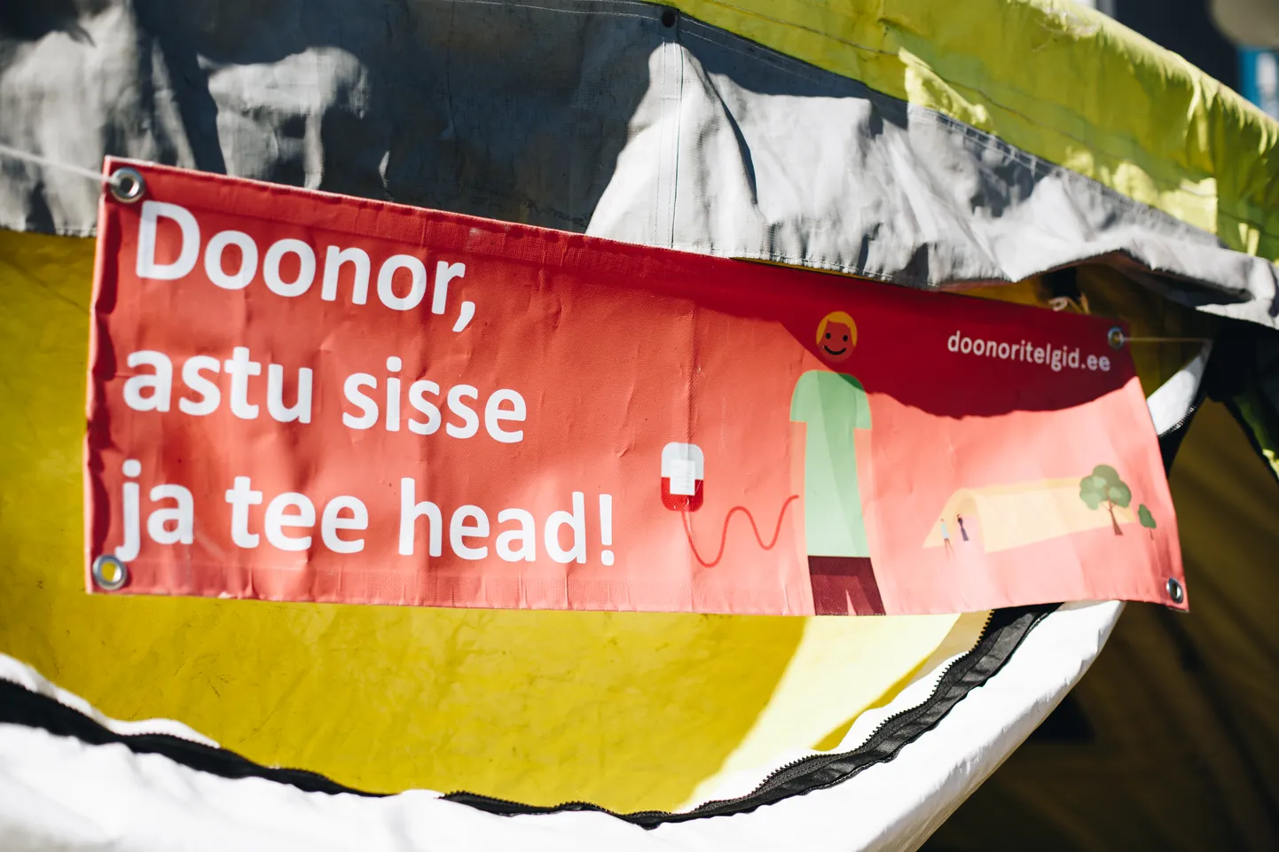 Pärnu veretalituse doonoritelk.