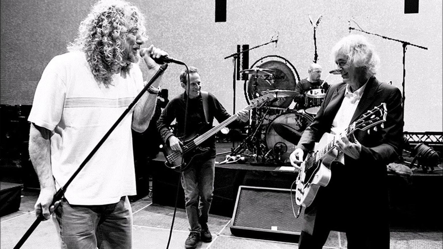 "Led Zeppelin" mēģinājumā 2007. gadā