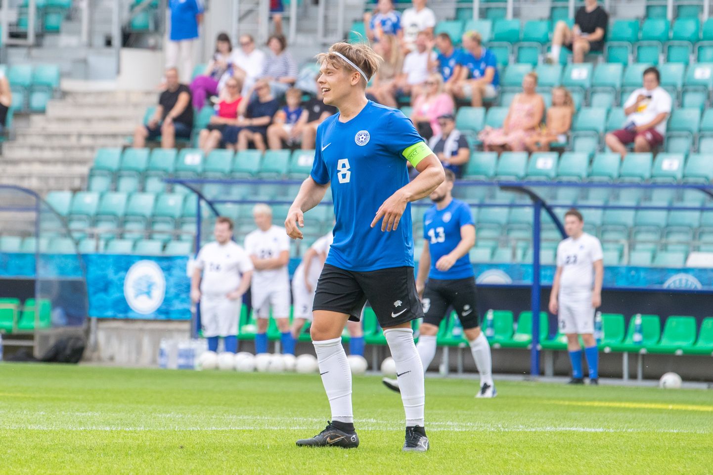 Andrei Zevakin sai möödunud aastal peetud meelelahutuslikus jalgpallimatšis kanda Eesti koondise särki.
