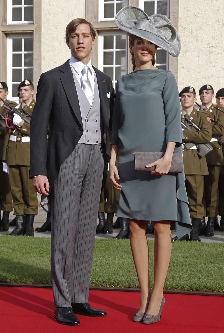 Luksemburgi prints Louis ja ta naine, printsess Tessy
