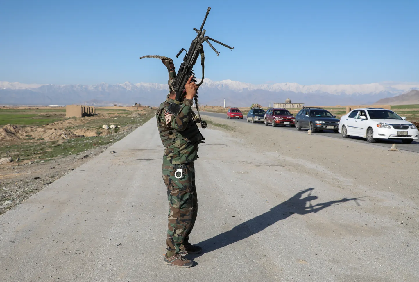 Afganistani armee, Kabul. Foto on illustratiivne