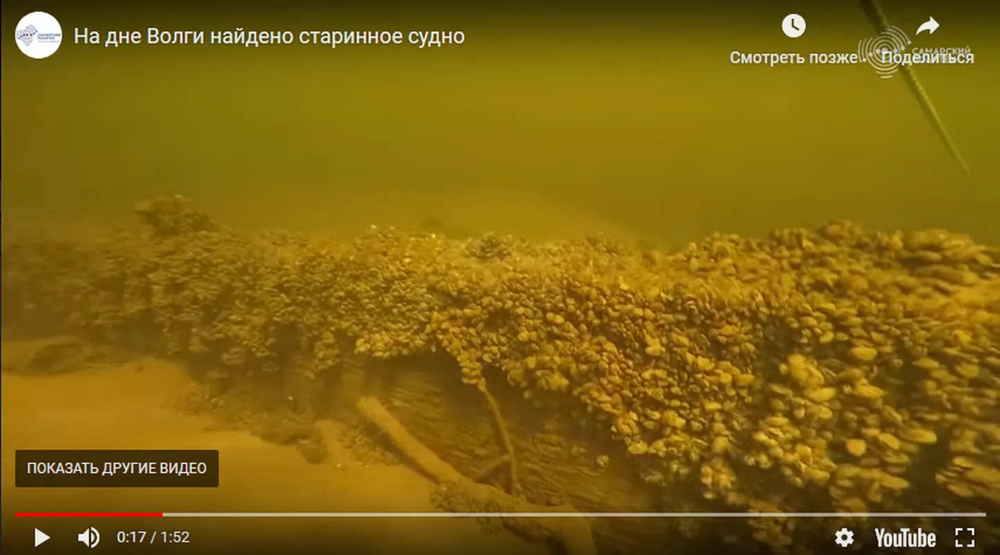 На дне Волги под Самарой нашли огромное старинное судно, затонувшее 600 лет назад. И ученые считают, что оно не русское.
.