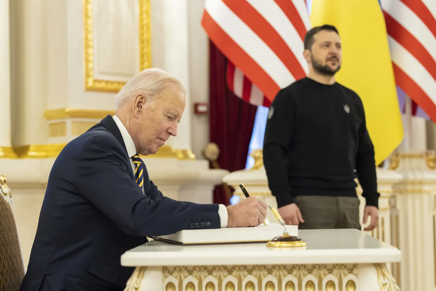 USA president Joe Biden Ukrainas 2023. aastal.