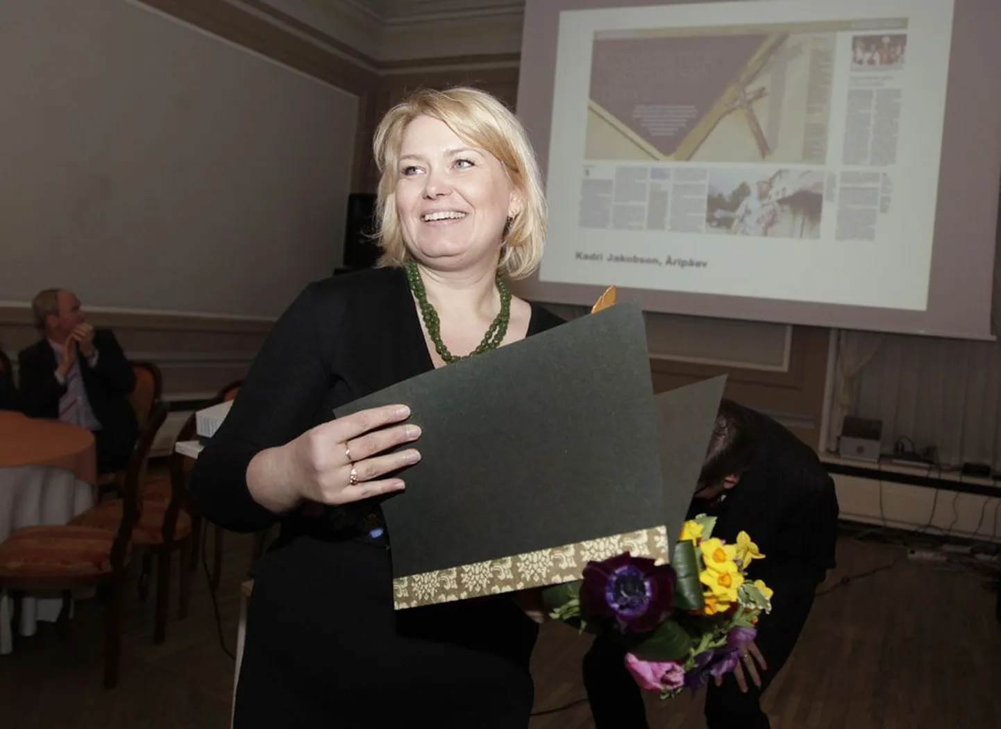 2011. aasta ajakirjanik Kadri Jakobson.