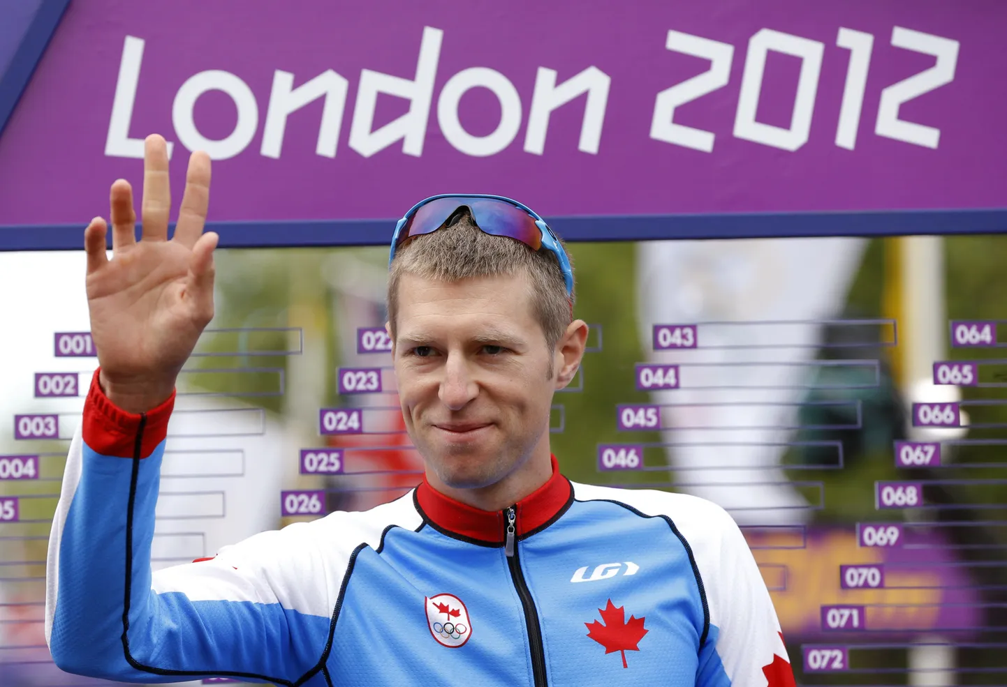 Ryder Hesjedal Londoni olümpial.