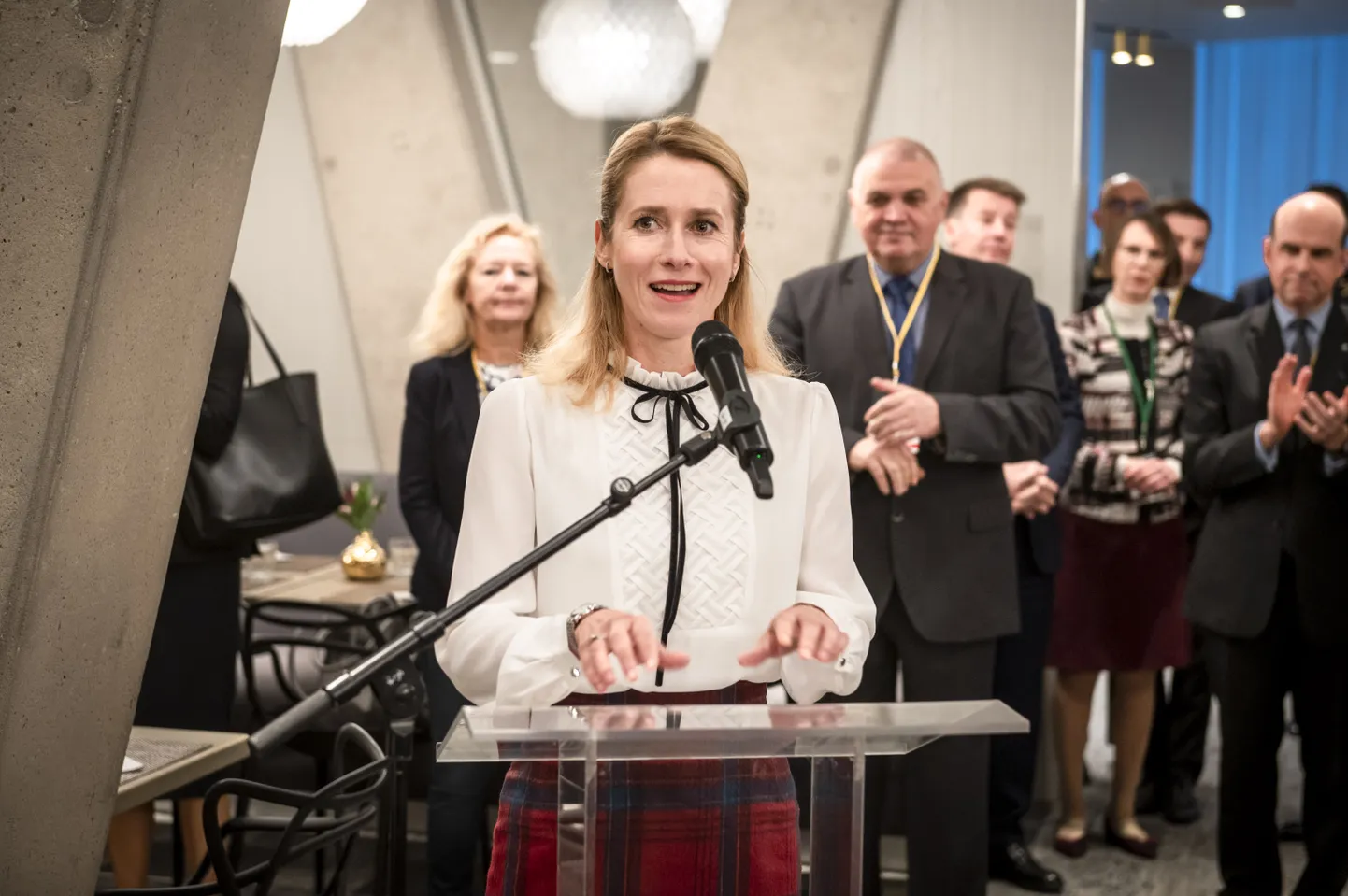 Kaja Kallas ABCD konverentsil.