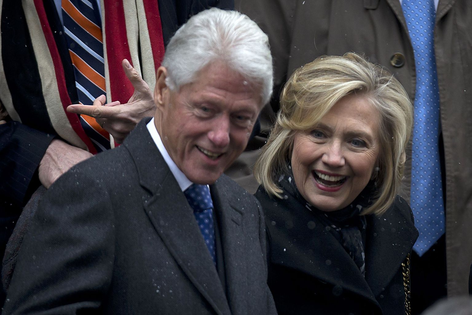 Bill ja Hillary Clinton 2015. aasta alguses