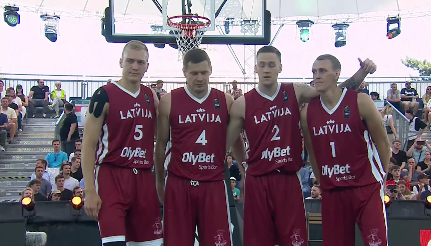 Latvijas 3x3 basketbolisti