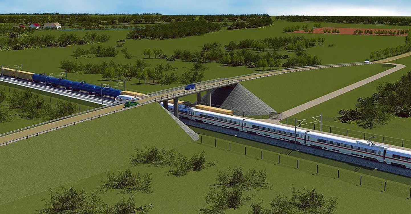 Tallinnast läbi Pärnu Lätti kulgev kiirraudtee Rail Baltic muudab märkimisväärselt meie maastikupilti.