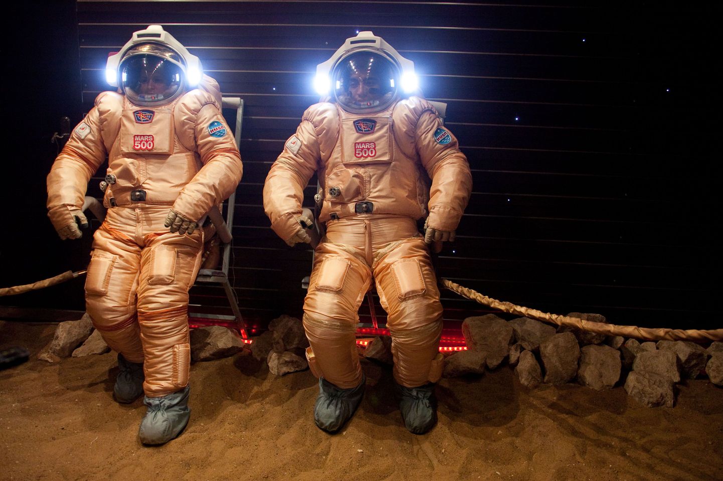 Astronaudid Marsi missiooni simulatsioonil