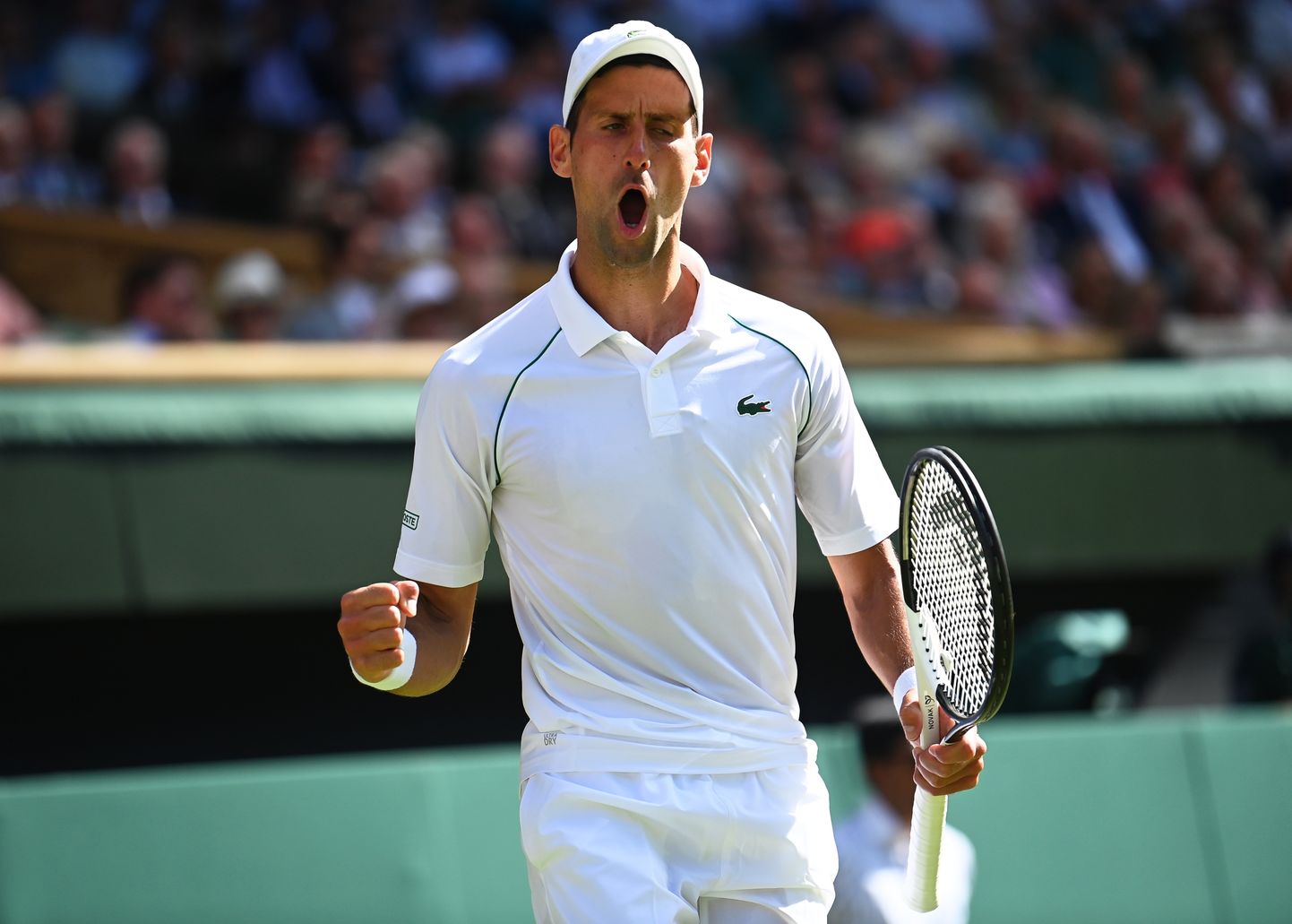 Novak Djokovic jõudis Wimbledonis finaali.