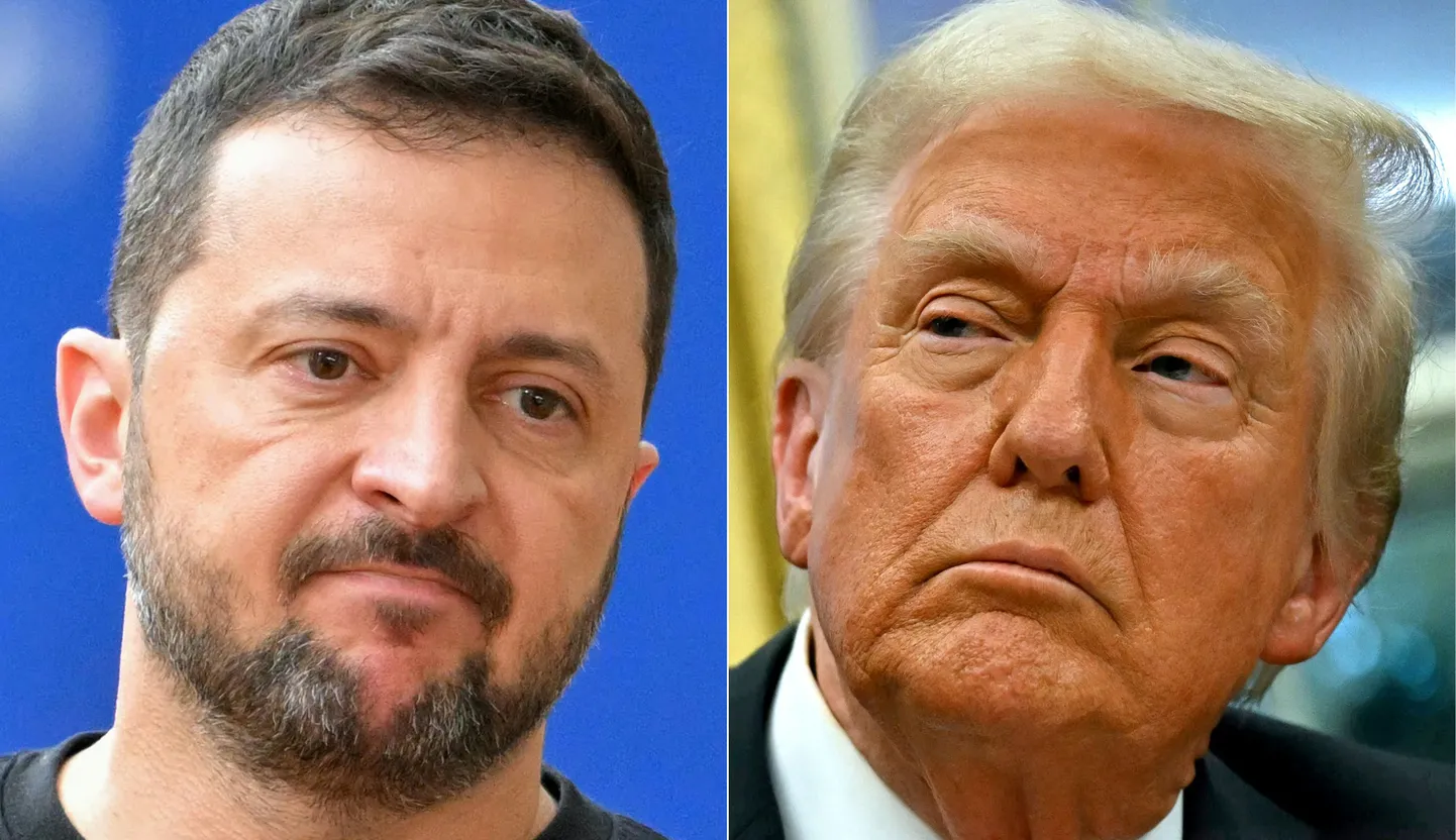Владимир Зеленский и Дональд Трамп