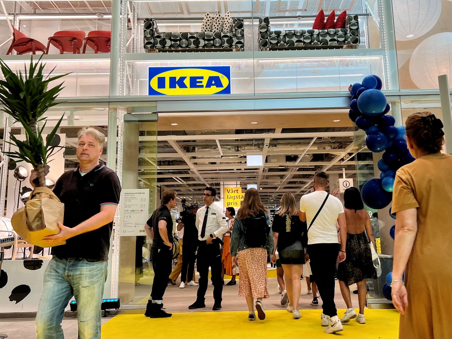 IKEA kauplus Stockholmis.