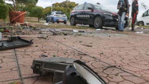 Itālijā uzspridzina žurnālista auto