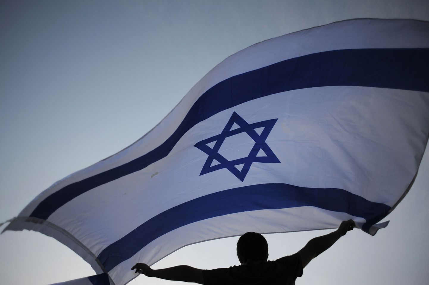 Израильский флаг.