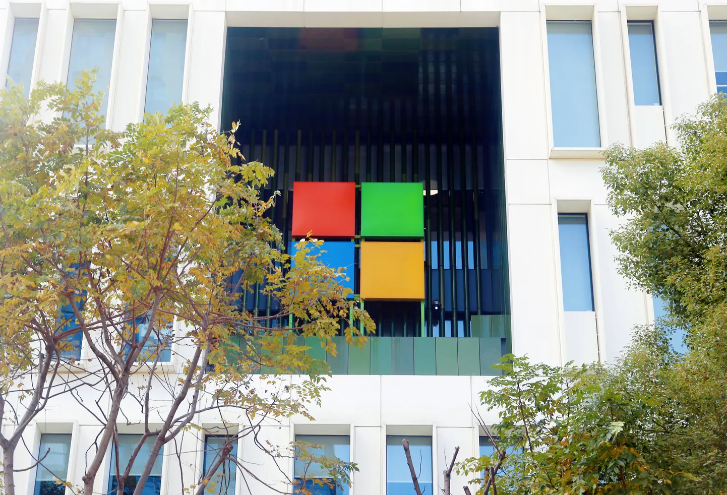 Microsofti peakontor Xuhui Caohejing piirkonnas Shanghais, Hiinas, 2024