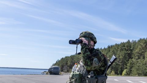 ВМС Эстонии и союзники практикуются в противокорабельной обороне