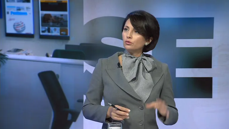 Студия Postimees: почему вакцина от гриппа закончилась, не успев начаться?  /Одежда ведущей: Luisa Spagnoli Estonia