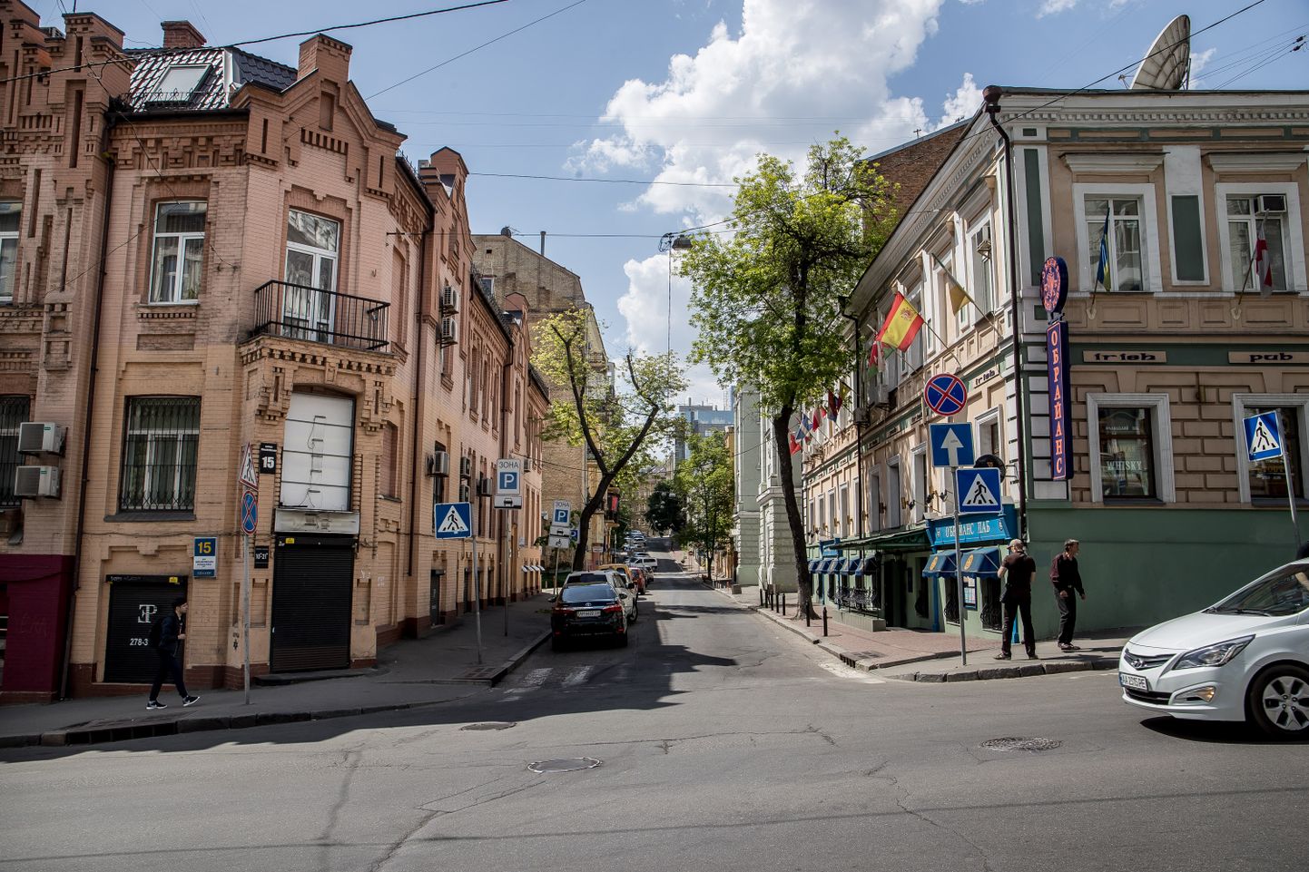 Kiievi kesklinn. FOTO:SANDER ILVEST/POSTIMEES