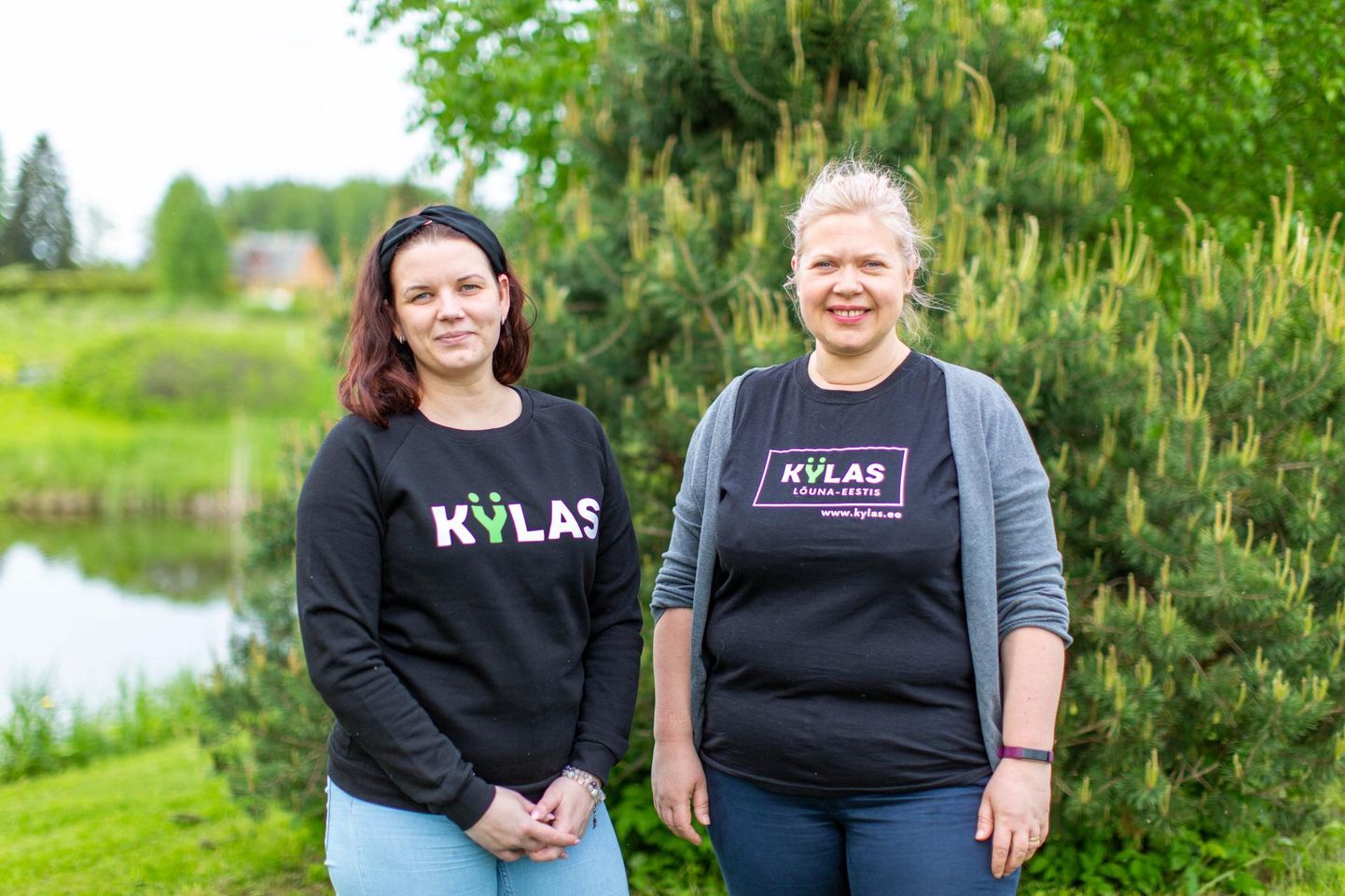 Portaali kylas.ee idee autorid on Võrumaa arenduskeskuse töötajad Kadri Moppel (vasakul) ja Aigi Young. Nende eesmärk on pakkuda huvilistele ehedaid maaelukogemusi.