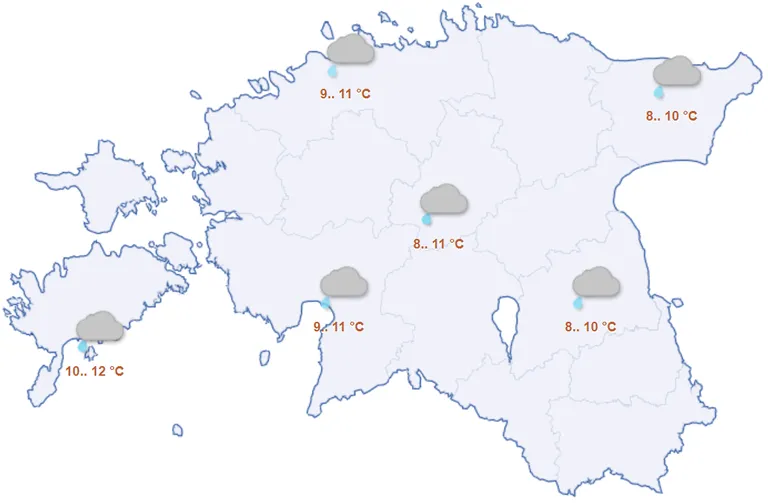 Ilm kolmapäeval