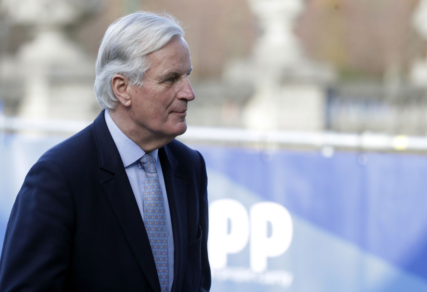Euroopa Liidu pealäbirääkija Brexiti-kõnelustel Michel Barnier 12. detsembril Brüsselis.