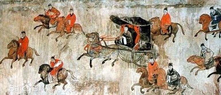 Cao Cao oletatavast matmispaigast leitud seinamaal