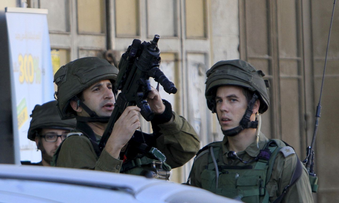 Iisraeli sõdurid. Pilt on illustratiivne