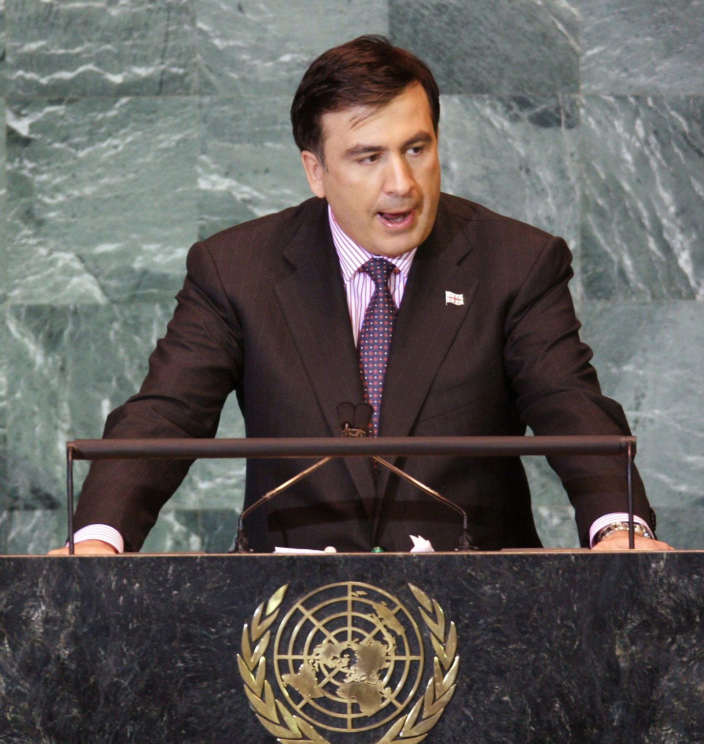 Gruusia president Mihheil Saakašvili.