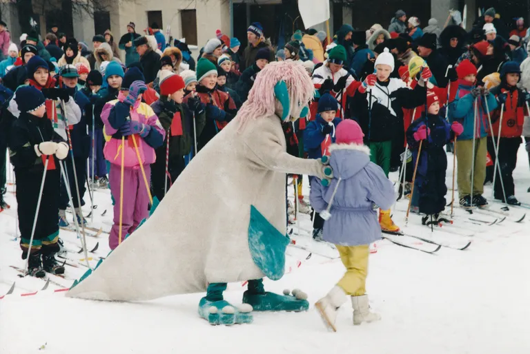Otto-Triin 1998. aastal Tartu maratonil.