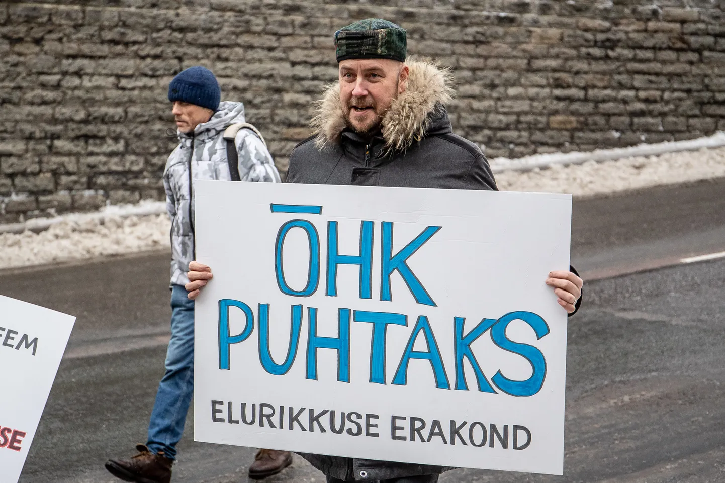 Elurikkuse Erakonna liige Artur Talvik.
