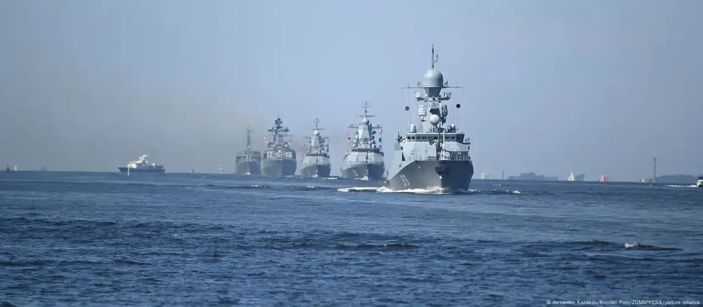 Корабли ВМФ России в Финском заливе