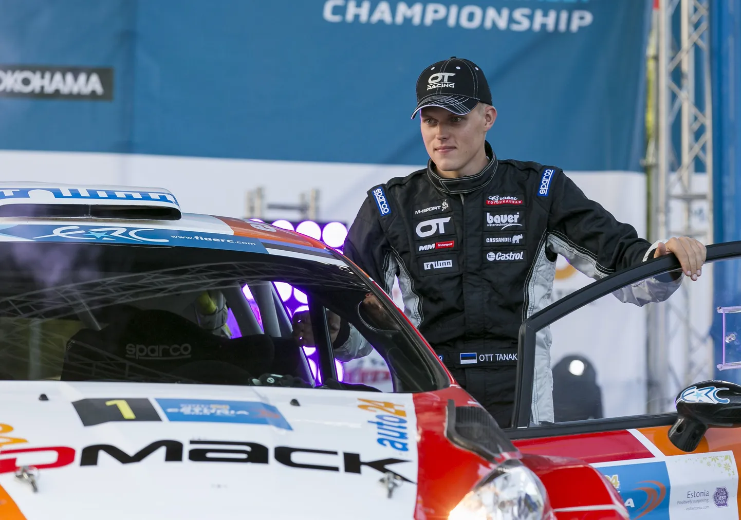 Ott Tänak Rally Estonial.