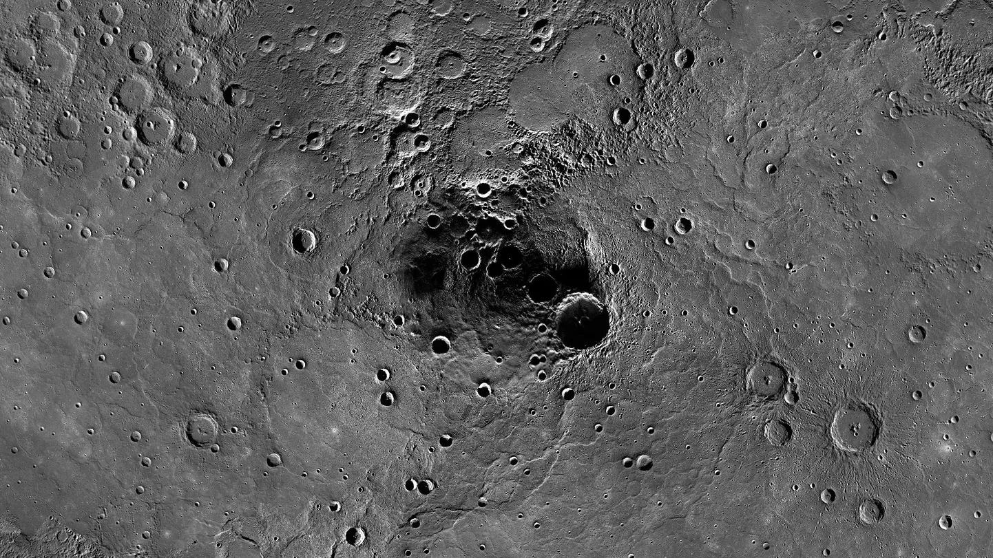Sel nädalal NASA avaldatud jäädvustusel on näha Merkuuri põhjapoolusel asuvat 109-kilomeetrise läbimõõduga kraatrit, milles võib teadlaste hinnangul jääd olla
