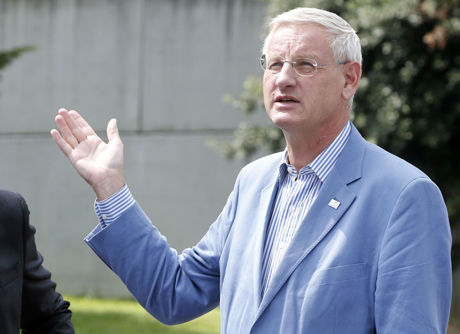 Rootsi endisele pea- ja välisminister Carl Bildt.