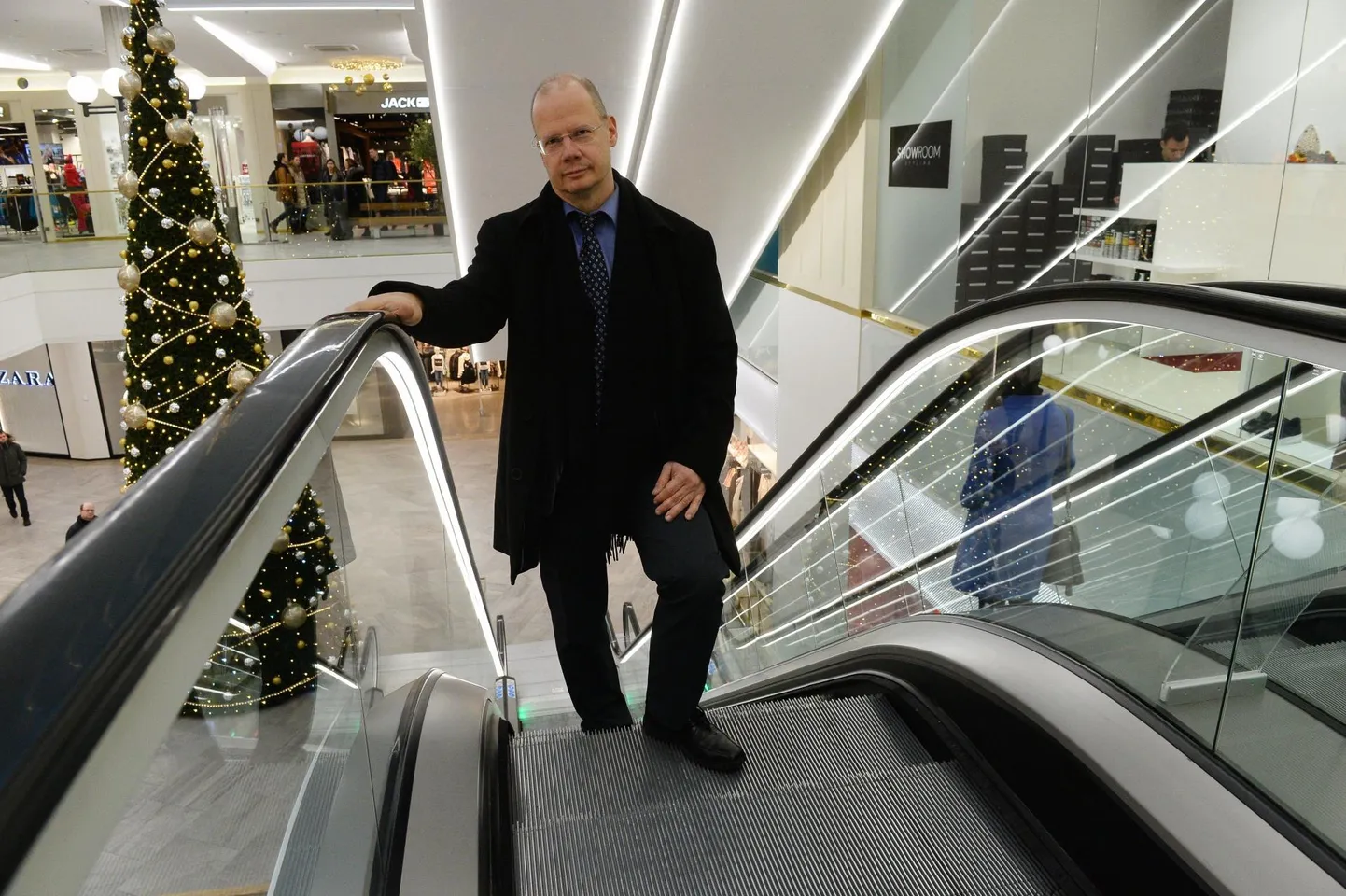 Tarmo Punger Kvartali ostukeskuses.