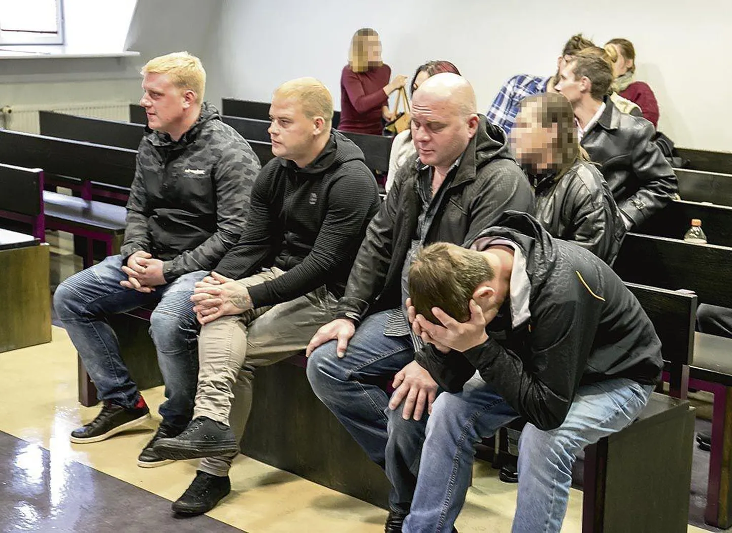 Taivo Rattasep (vasakult), Andres Talts, Janno Karlep, Kristjan Hansalu.