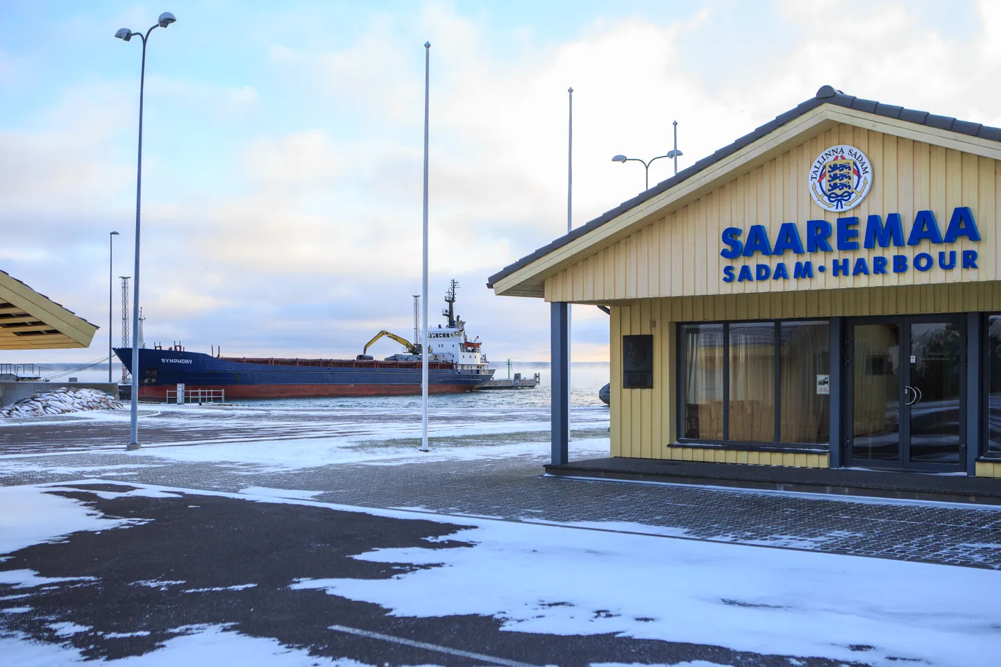 Saaremaa sadam. Foto on illustratiivne.