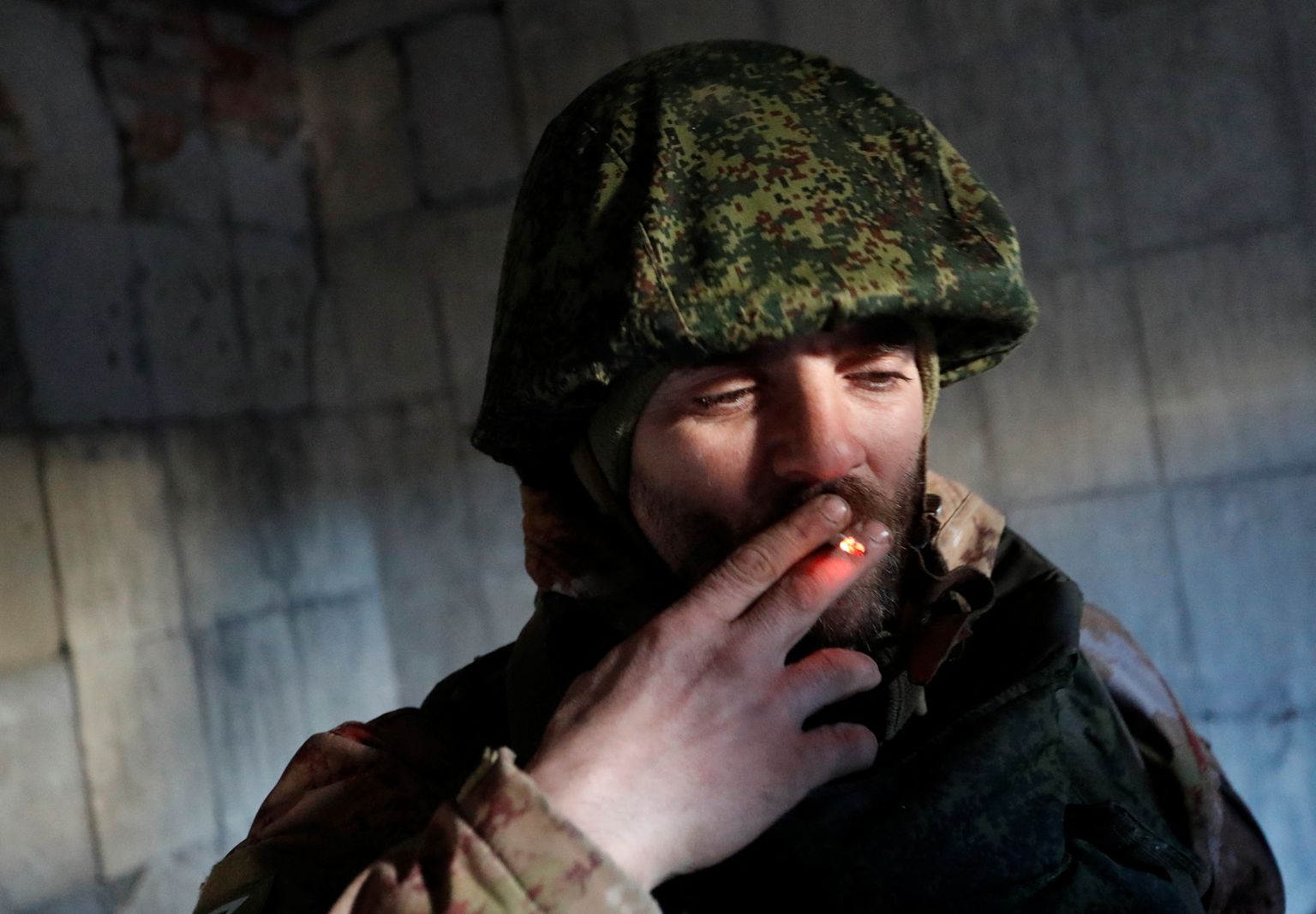 Пророссийский солдат в Украине. Иллюстративное фото