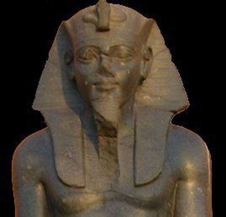Vana-Egiptuse vaarao Merneptahi kuju