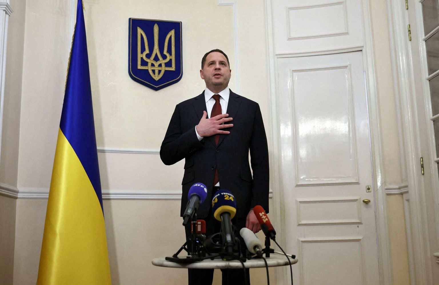 Ukraina presidendikantselei juht Andri Jermak