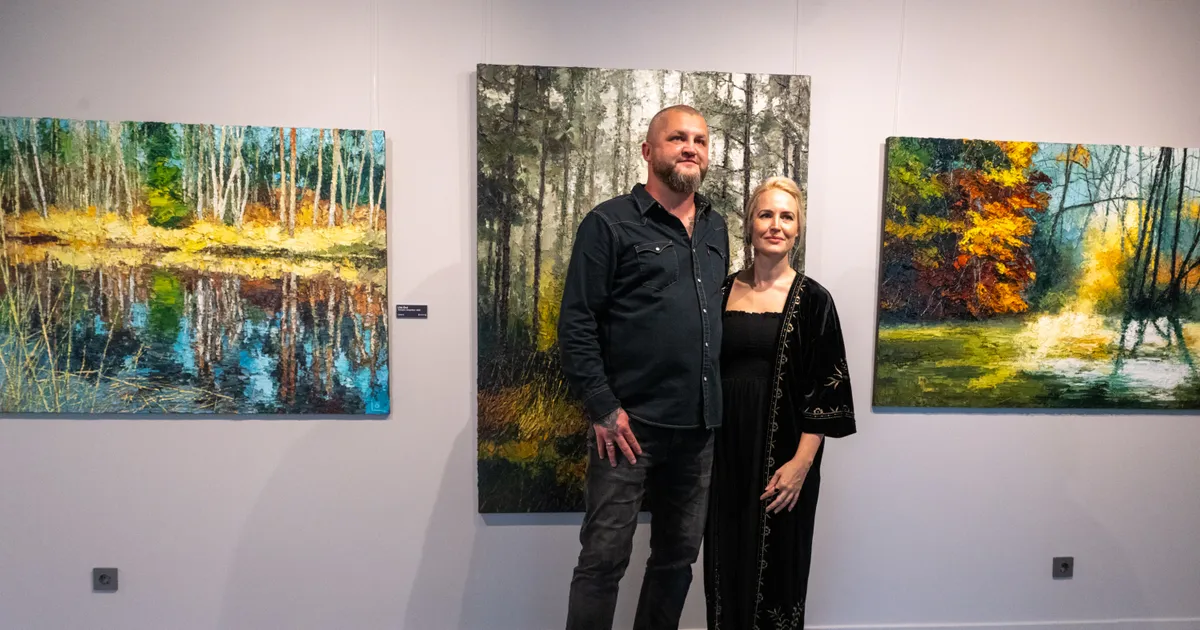 GALERII ⟩ Ördi maastikud ja Urbi interjöörid: Vernissage'i galeriis avati uus ühisnäitus