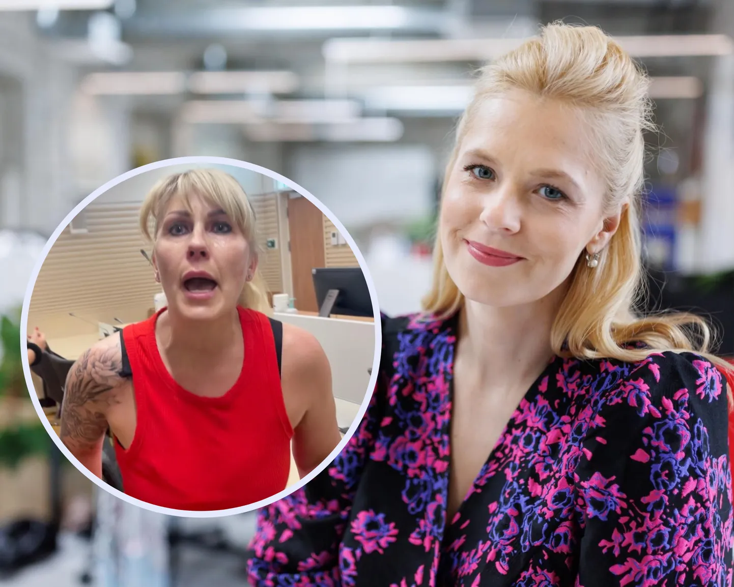 Eneke Roots ja Katrin Lust.