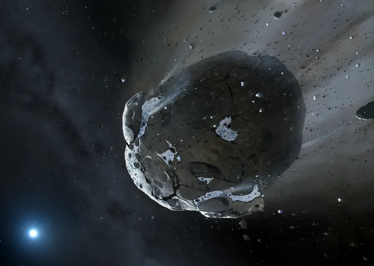 Dinosaurused hävitanud asteroid kattis Maa aastateks pimedusega. Pilt on illustreeriv.