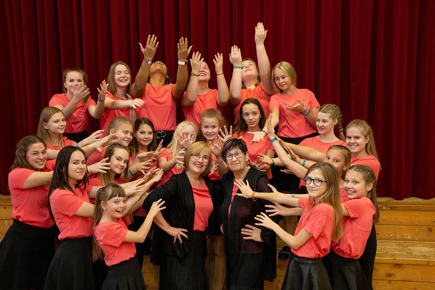 Anne Toomistu lastekoor.
Foto: Dmitri Kotjuh/ Järva Teataja
