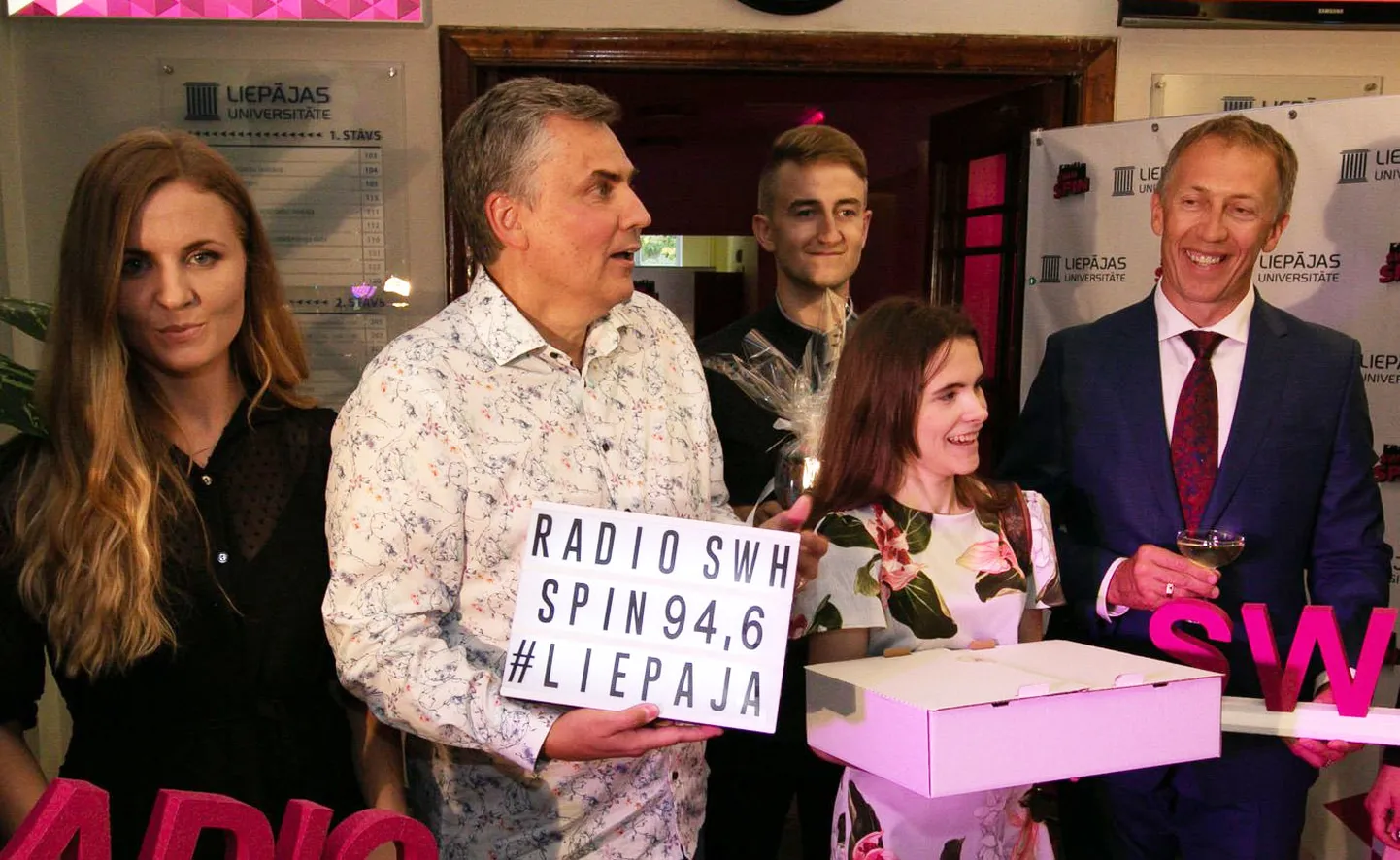 Atklāta "Radio SWH Spin" studija Liepājā