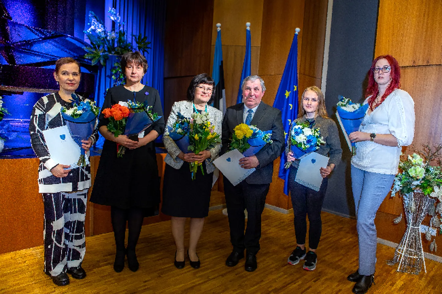 Vabariigi aastapäeval jagati Elvas tegusatele kodanikele tiitleid.