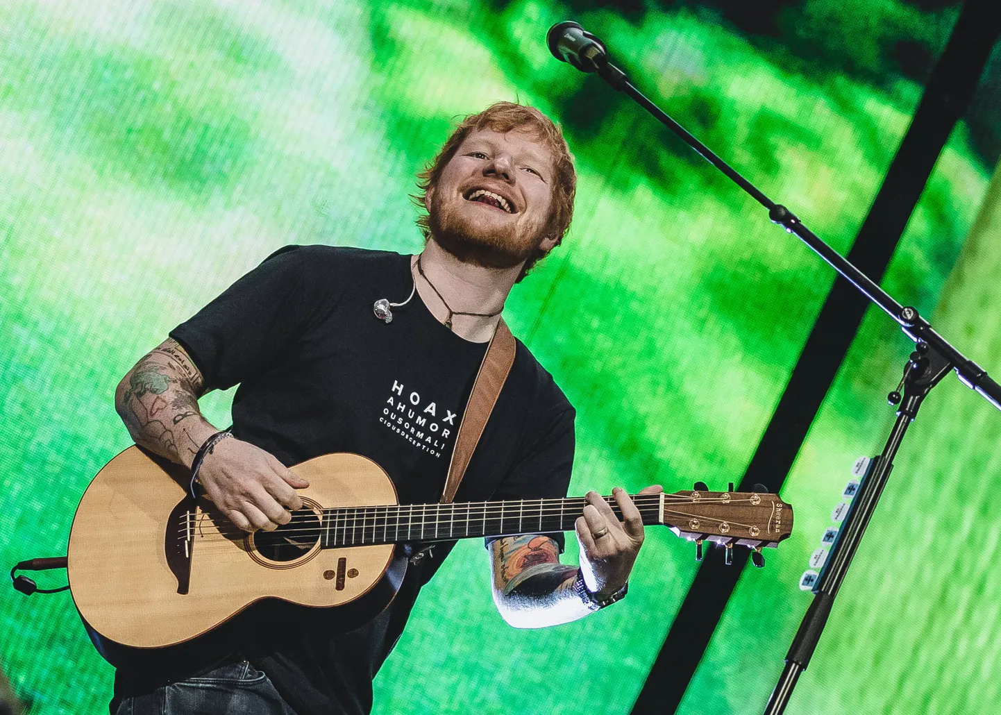 Ed Sheeran.